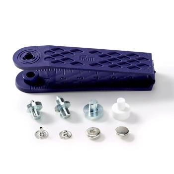 Preview: Prym Nähfrei-Druckknopf Mini, 8mm, silberfarbig 390360 Preview: Prym Nähfrei-Druckknopf Mini, 8mm, silberfarbig 390360